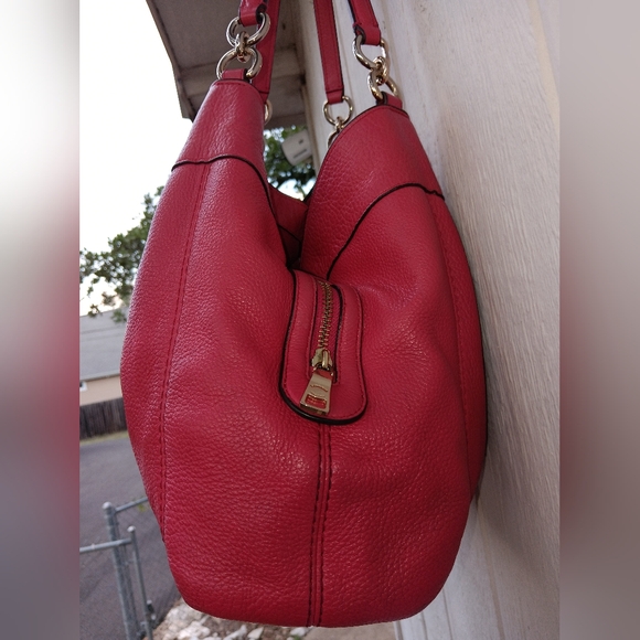 Coach Coral Handbag Shoulder Bag Tote Purse - Picture 4 of 8